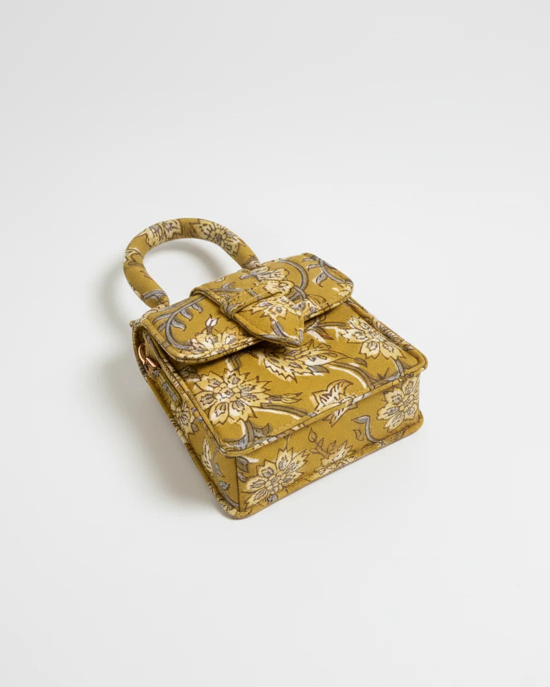 PRINTED OLIVE MINI CROSS-BODY BAG