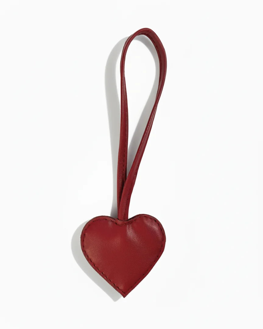 CACTUS LEATHER MINI HEART
