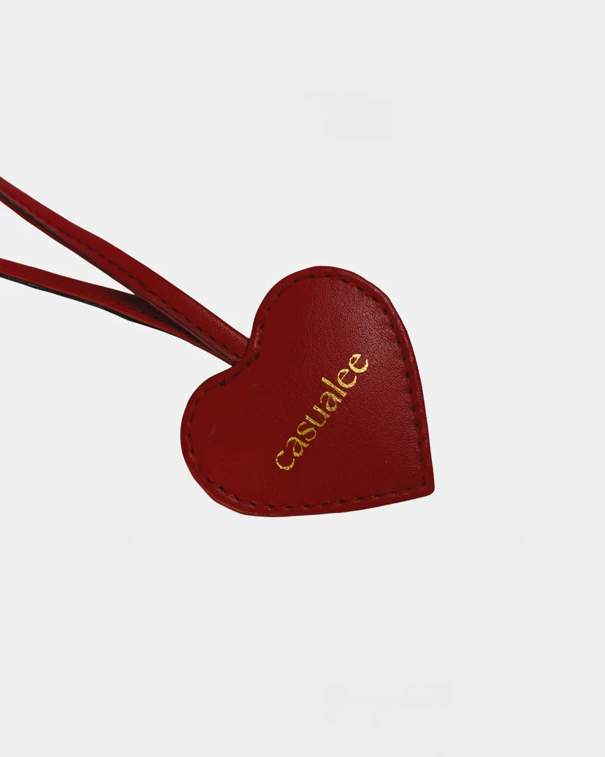 CACTUS LEATHER MINI HEART