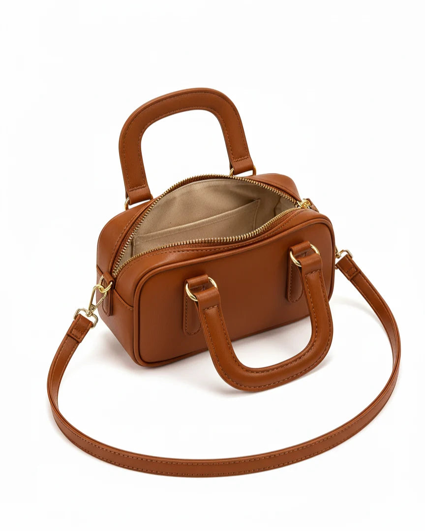 EMBER CACTUS LEATHER MINI BAG