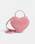PINK HEART CROSS-BODY BAG